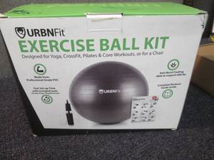 lot 65 image: UrbnfIt Exercise Ball Kit ...