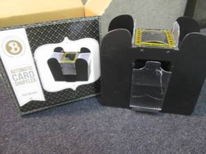 lot 71 image: Automatic Card Shuffler, small crac...