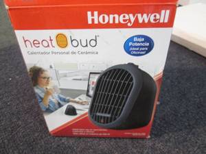lot 90 image: Honeywell Heat Bud open box Retail ...