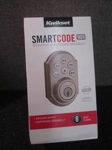 lot 96 image: Kwikset SmartCode Touchpad Electron...