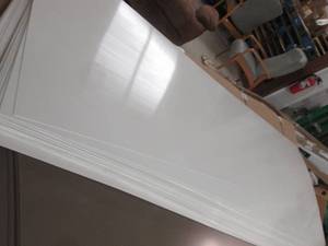 lot 102 image: 35 Sheets 2x8 ft Exterior Grade Vin...