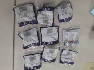 lot 126 image: 9- 5pks 12 inch Redi-Loc Armoured ...