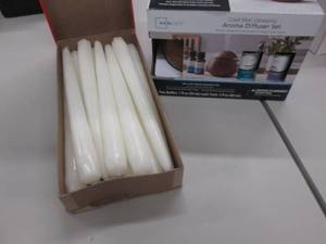 lot 170 image: Taper Candles, Diffuser Set...