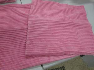 lot 183 image: 7- Pink Pillow Covers 18x18 inches...