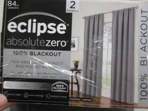 lot 197 image: 2 Eclipse Blackout Panels 37x84 inc...