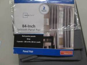 lot 198 image: 2 Mainstay Sail Cloth Panels 28x84 ...