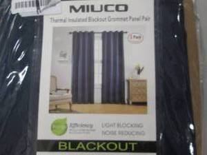 lot 229 image: Miuco Thermal Insulated Blackout Gr...