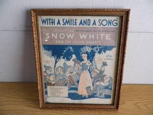 lot 15 image: Snow White Framed Music