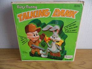 lot 61 image: Bugs Bunny Talking Bank