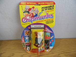 lot 127 image: Chipmunks Poseable Figure from 1984