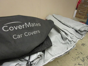 lot 302 image: COVER-MATES CORVETTE COVER, INDOOROUTDOOR, WITH STORAGE BAG