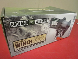 lot 307 image: ATVUTILITY WINCH WITH AUTOMATIC LOAD-HOLDING BRAKE, 2,000 LB CAPACITY