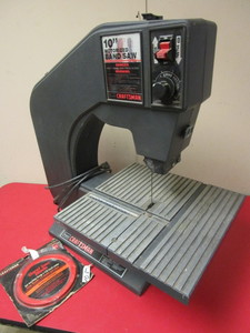 lot 312 image: CRAFTSMAN BAND SAW, DOUBLE INSULATED WITH VARIABLE SPEED CONTROL