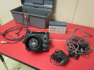 lot 333 image: VEXILAR ECHO SOUNDER, INCLUDING TRANSDUCER, MOUNT, BATTERY, CHARGER