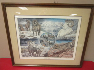 lot 344 image: GRAND SLAM LIMITED EDITION ENGRAVERS PROOF, BY ARTIST AL STEINBERG, SIGNED, NUMBERED