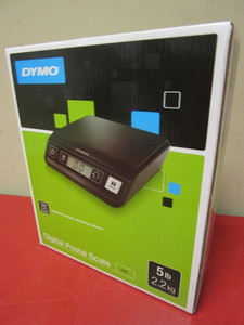 lot 369 image: DYMO 5 LB. DIGITAL POSTAL SCALE - NEW