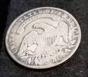 lot 03 image: 1836 US BUST HALF DOLLAR