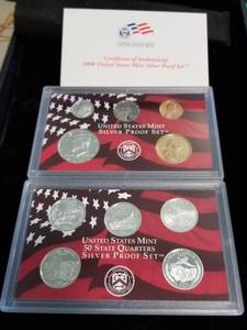 lot 23-A image: 2006 US SILVER PROOF SET IN ORIGINAL PACKAGING