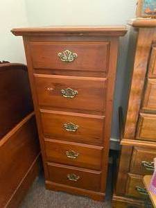 5 Drawer Tall Dresser