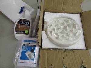 lot 26 image: 3 ideams, Bona Hardwood Floor Clean...
