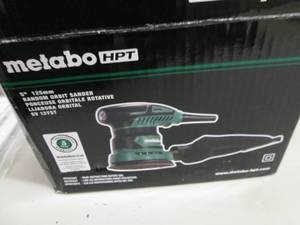 lot 28 image: metabo hpt - Random orbit sander 5...