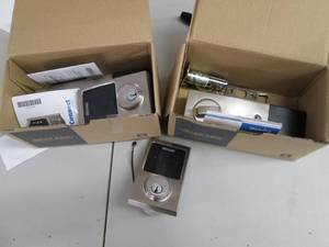 lot 40 image: 2 schlage connect, smart deadbolt ...
