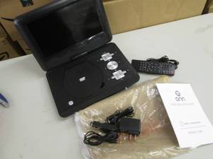 lot 50 image: portable DVD player ONN 5 hour batt...