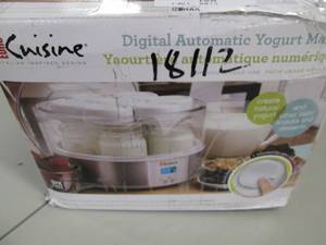 lot 53 image: digital Automoatic yogurt Maker. ...
