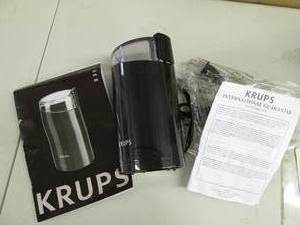 lot 57 image: Krups black coffee grinder ...