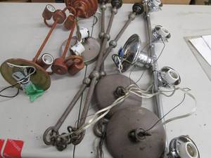 lot 67 image: 5 different kinds of light fixtures...