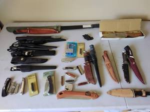 Lot of Knives