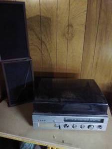 Record Player & Speakers