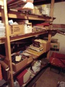 Contents of Shelves