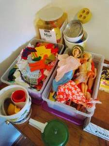 Lot of VINTAGE DollsToys
