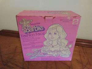 VINTAGE Barbie Fashion Face Set