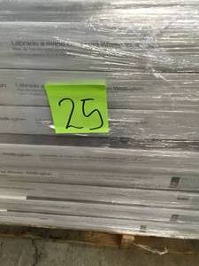LOT OF 24 CASES OF HOME DECORATORS COLLECTION Hand Scraped Strand Woven Wellington 38 in. T x 5-18 in. W x 36 in. L Engineered Click Bamboo Flooring