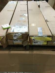 LOT OF 8 CASES OF TRAFFICMASTER Lakeshore Pecan Stone 7mm Thick x 7-23 in. Wide x 50-58 in. Length Laminate Flooring (24.17 sq. ft.  case)