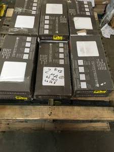 LOT WITH 10 CASES OF JEFFREY COURT Petunia Gray 10 in. x 20 in. Matte Textured Ceramic Wall Tile (10.76 sq. ft.  case)