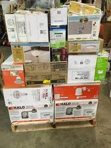 Pallet whit Assorted lights inspected all complete  different styles