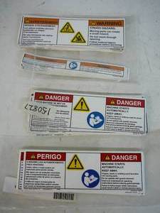 Warning Lables