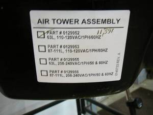 Rite-HiteLoading Dock Egu Airtower Assembly With Hardware