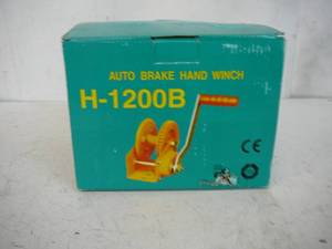 Auto Break Hand Winch