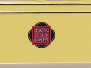 lot 88 image: Corgi Classics PCC Street Car Minneapolis - St. Paul Vehicle #319 Model 55014