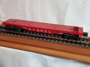 lot 80 image: Lionel O Scale Flat Railcar #6819