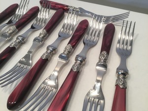 lot 72 image: Flatware by Scof (France)