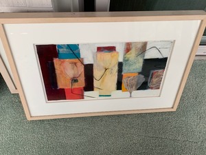 lot 32 image: Framed Artwork Some Tulips (1996) by Deen Braathen