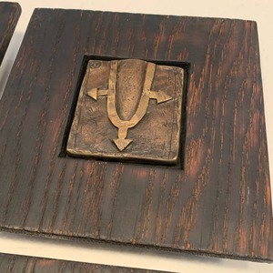 lot 131 image: Four Wall Art Crafted Tiles