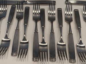 lot 98 image: Dansk Flatware