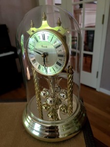 lot 28 image: Mantle Clock And Decorative Case