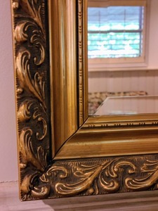 lot 71 image: Gold Framed Mirror